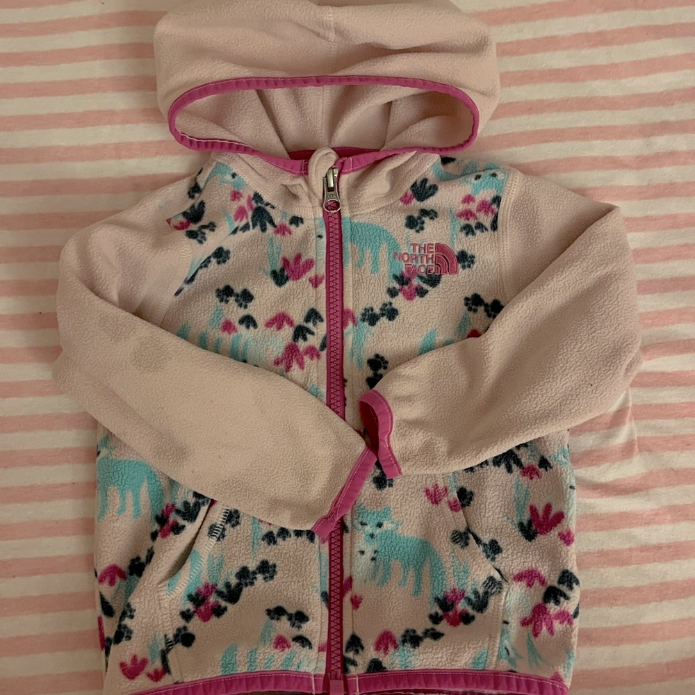 Girls 12-18 month northface sweatshirt